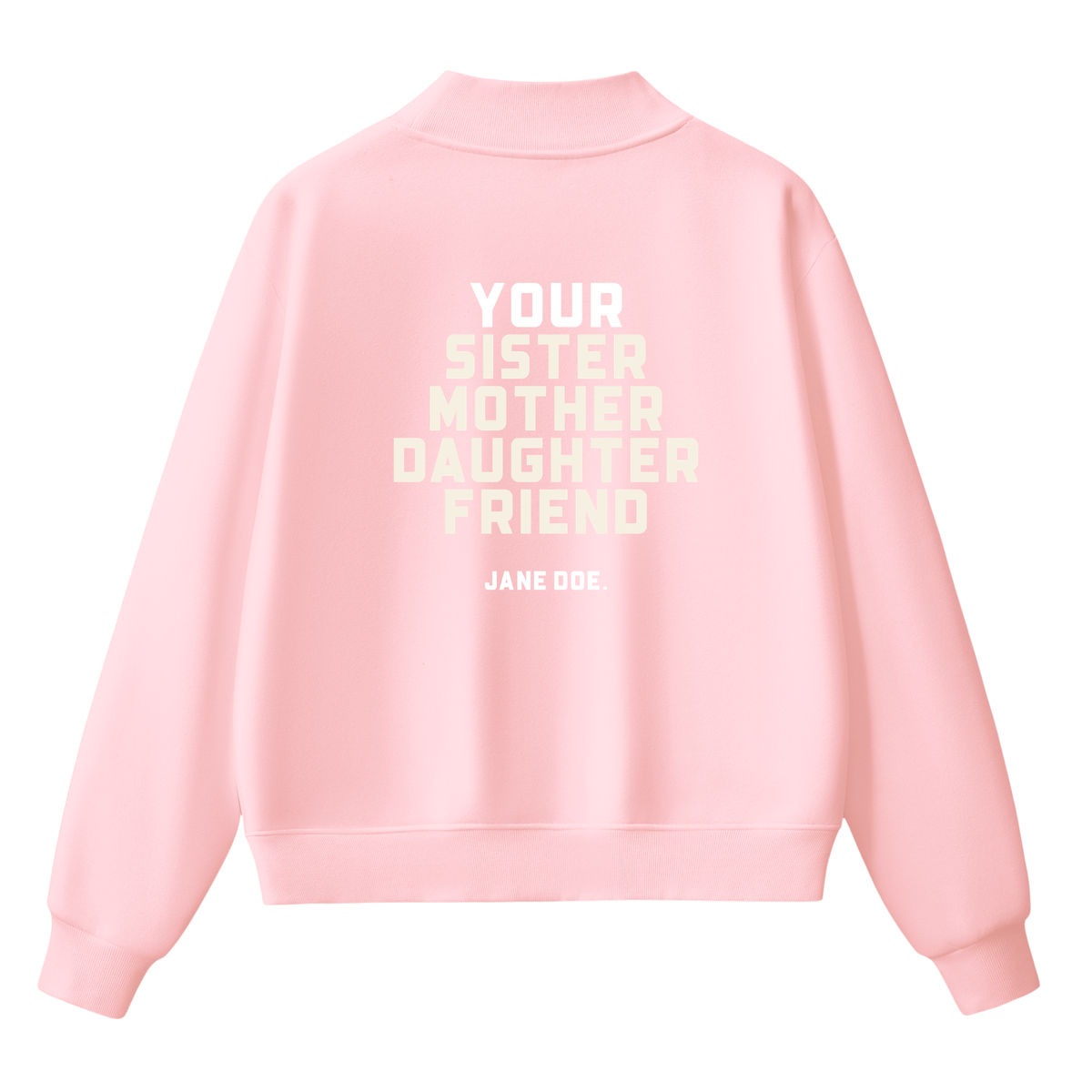 Yes is Not Consent Printed Mockneck