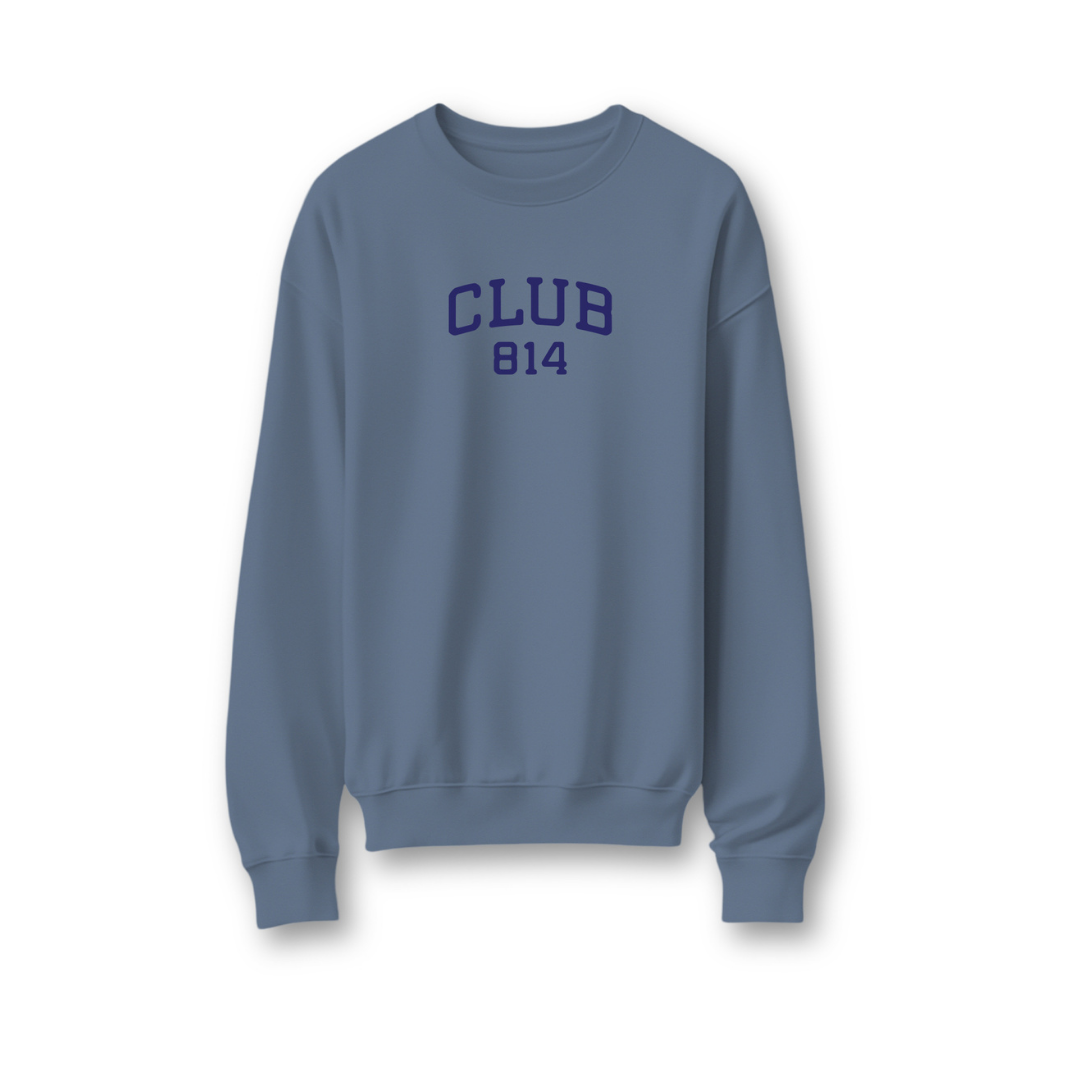 Heavyweight Crewneck Sweatshirt Blues