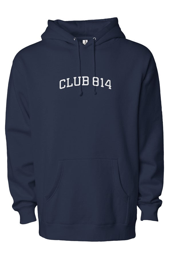 Club 814 Navy Heavyweight Hoodie