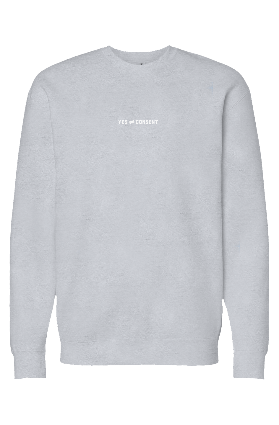 Yes is Not Consent Heavyweight Crewneck