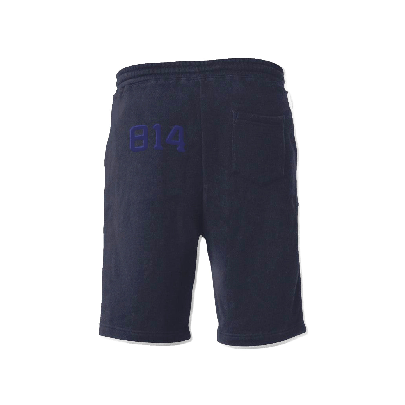 814 Backside-print Midweight Unisex Fleece Shorts