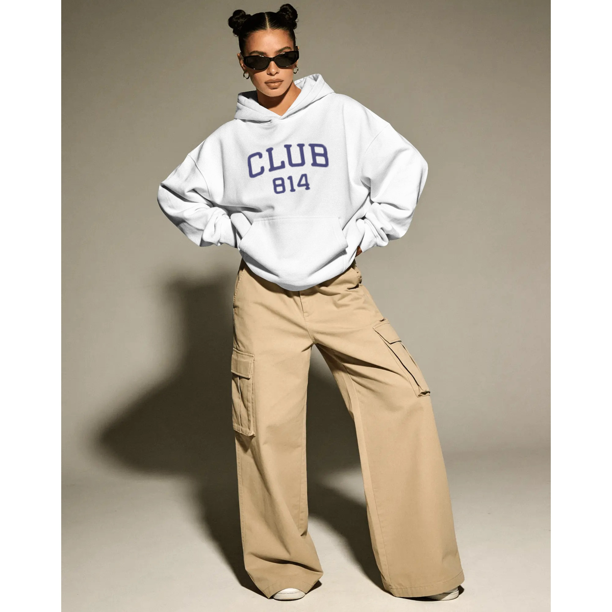Faux Chenille Heavyweight Hoodie