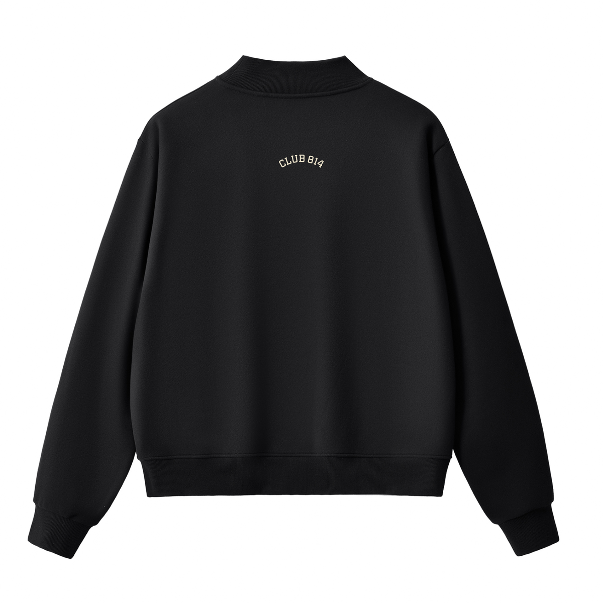 Club 814 Club Diamond mock neck sweatshirt, alternate view.
