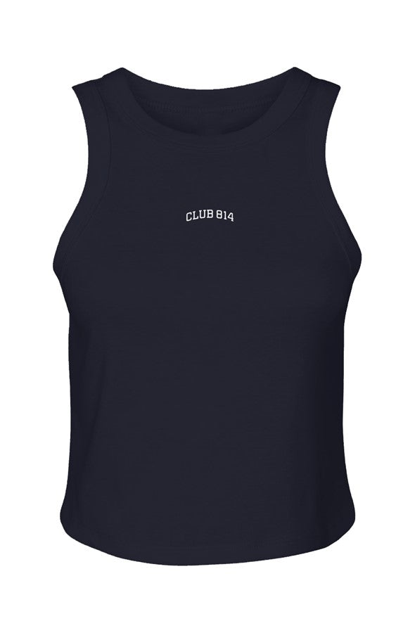 Embroidered Racer Back Tank