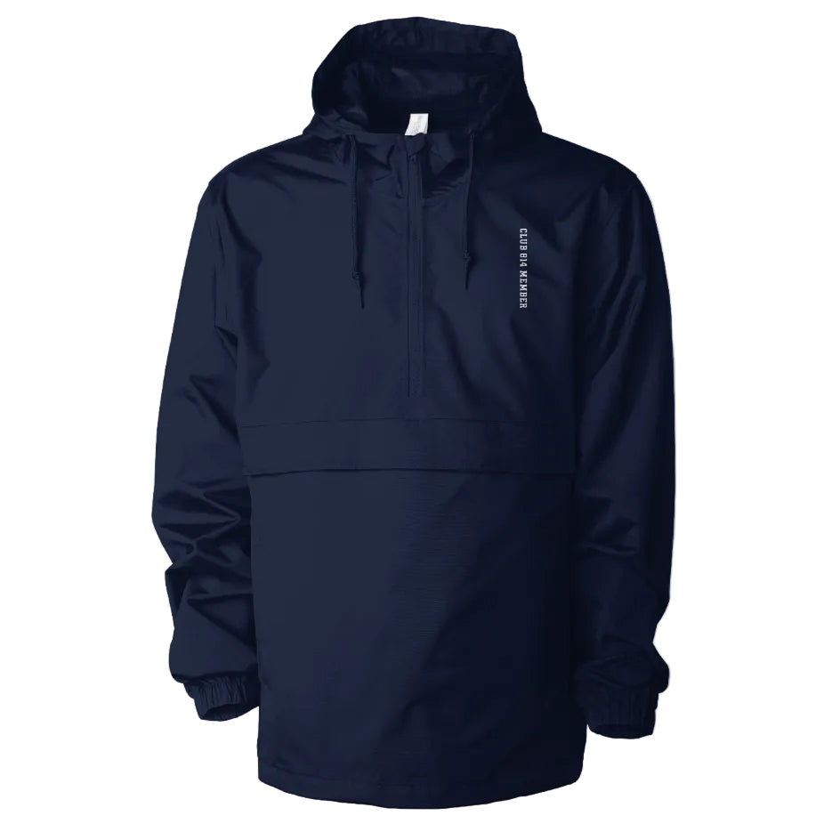 Embroidered Vertical Water Resistant Jacket