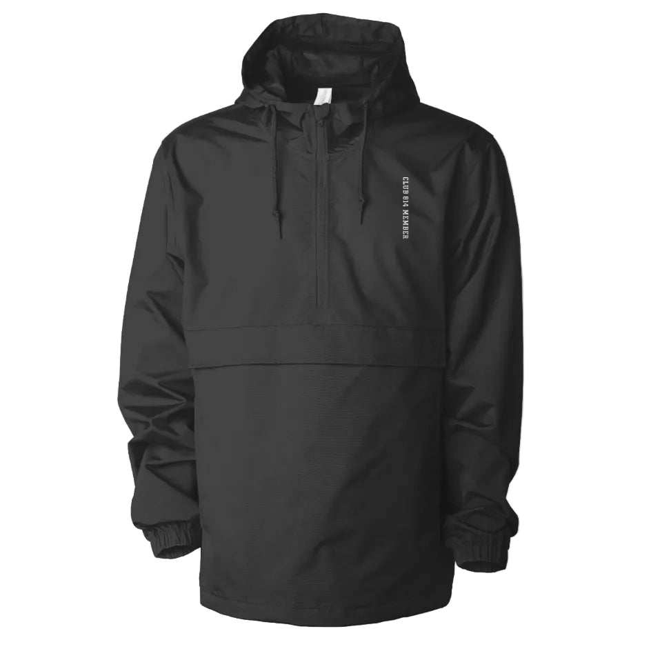Embroidered Vertical Water Resistant Jacket