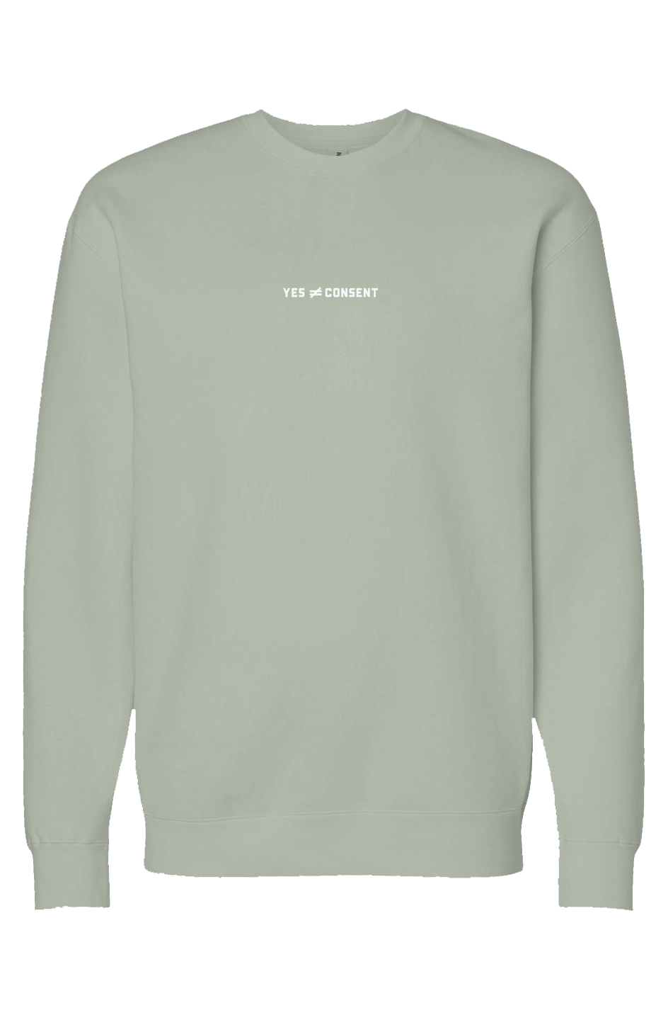 Yes is Not Consent Heavyweight Crewneck