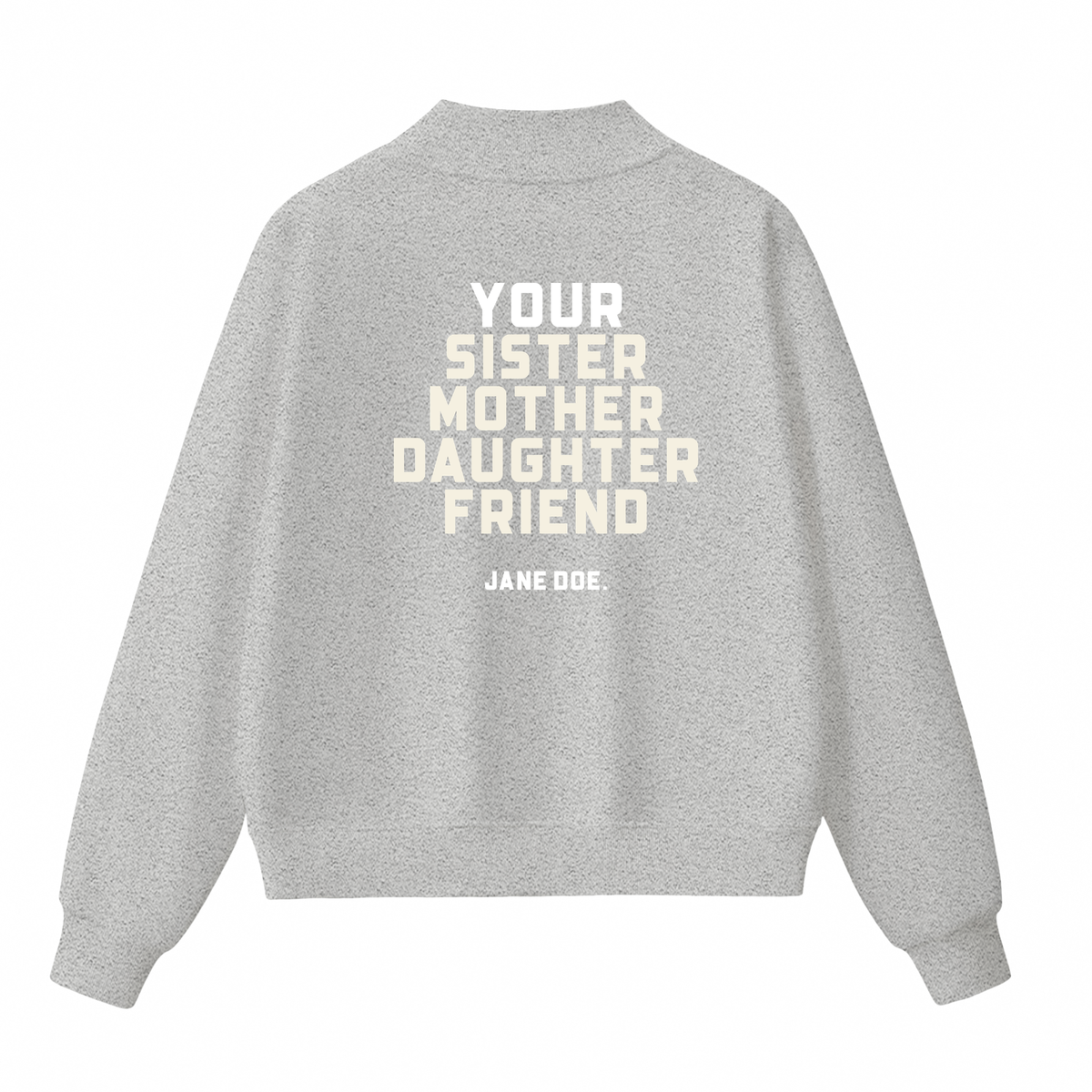 Yes is Not Consent Printed Mockneck