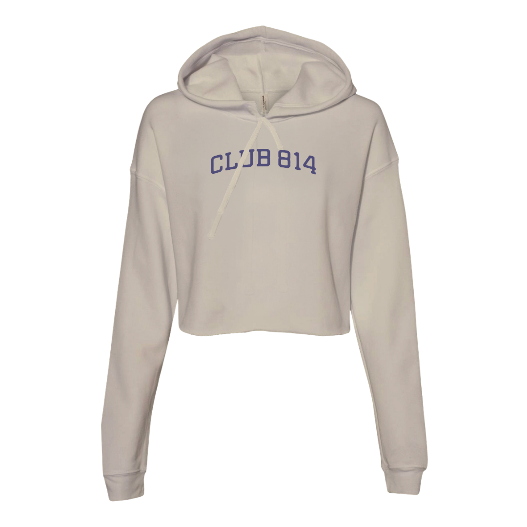 Club 814 Arc Crop Fleece Hoodie