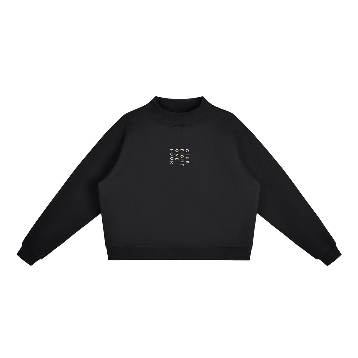 Club Eight One Four Mockneck / Black