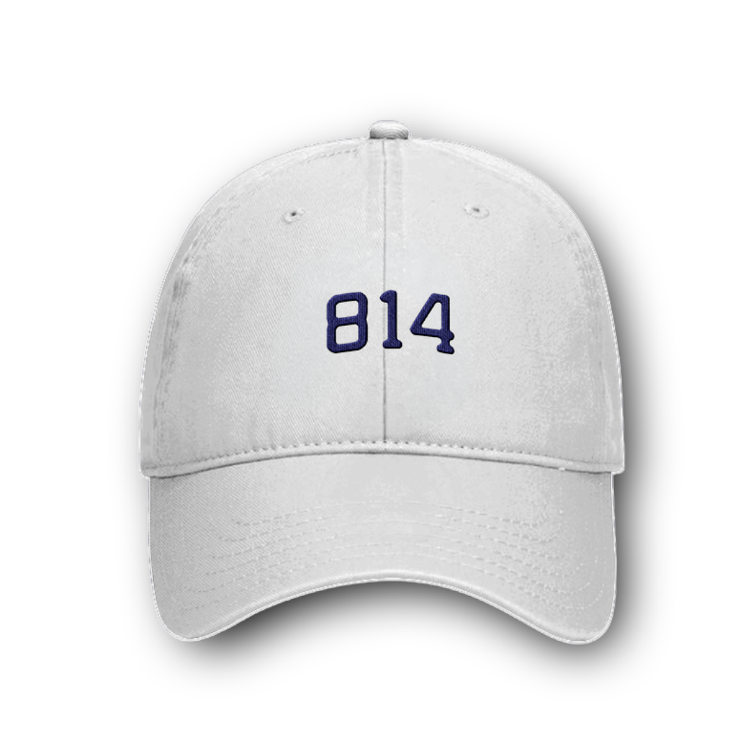 Navy Embroidery 814 Dad Hat