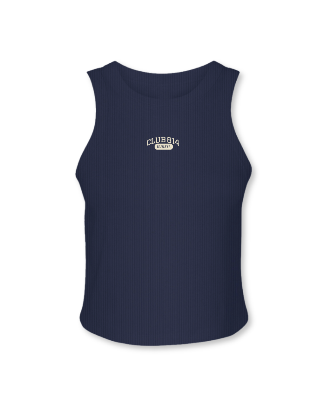 Club 814 Always Bone Print Racer Tank